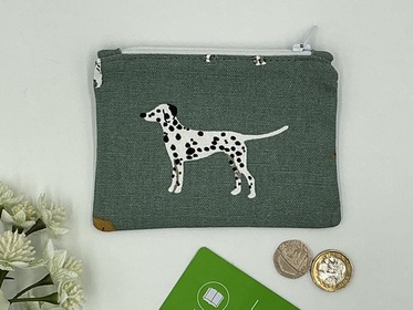 Dalmatian Dog, Zipped Card Holder