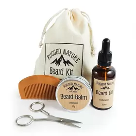 100% Natural Beard Kit - Sandalwood