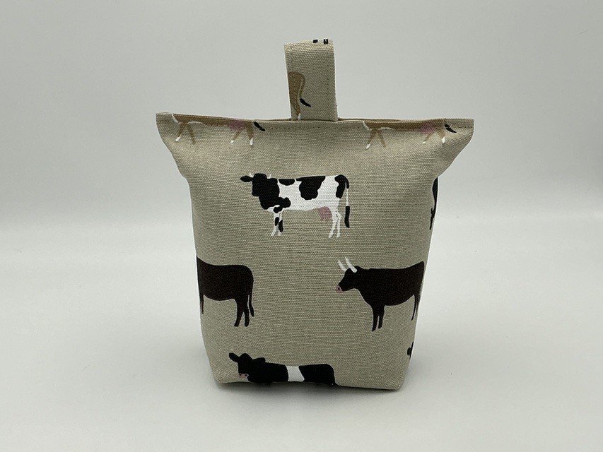 Cow Door Stop, Sophie Allport, Beige, Filled