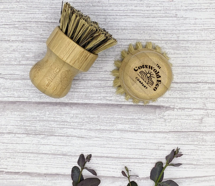 Bamboo & Sisal Scrubbing Brushes