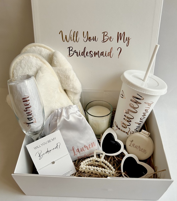 Bridal Party Proposal Box