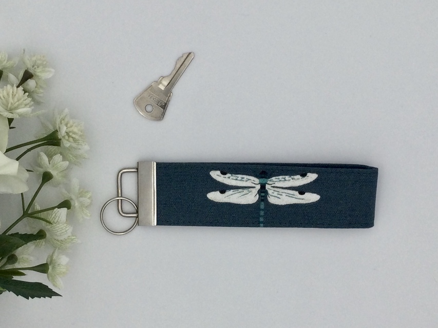 Dragonfly Key Fob, Insect Keyring, Sophie Allport