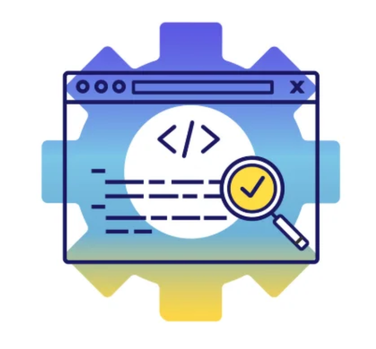 Image of a cog representing SEO optimsation