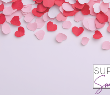 image of paper hearts for valentines day