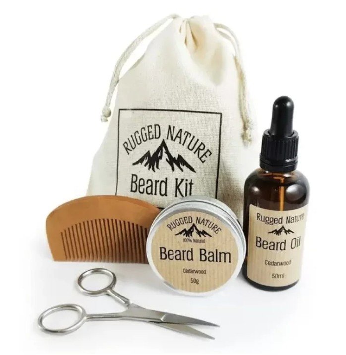 Beard care gift set
