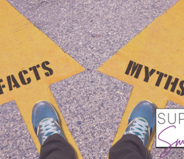Blog Headers (7) image of two arrows on the ground one pointing left to facts and one right to myths