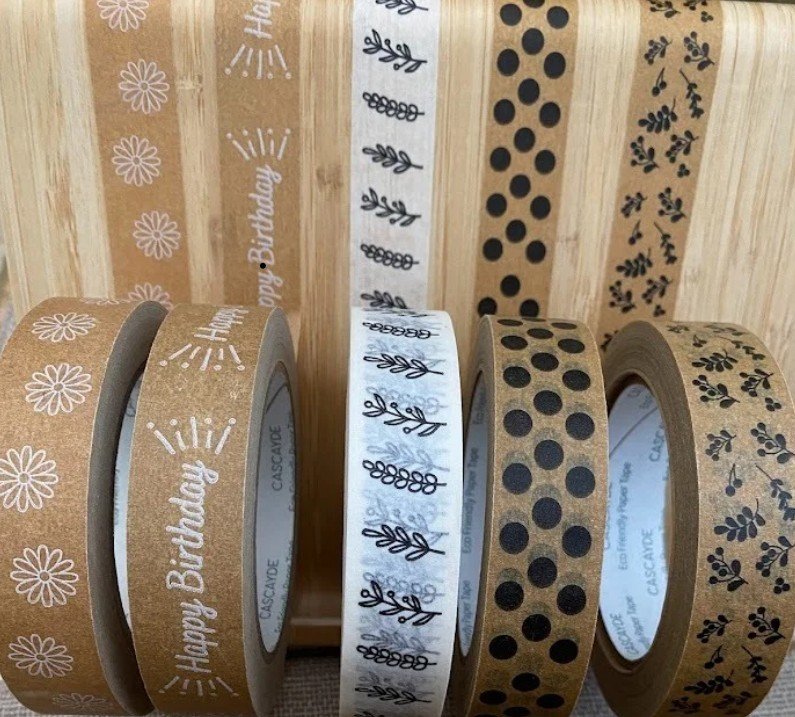 image of paper tape - giftwrapped by eve