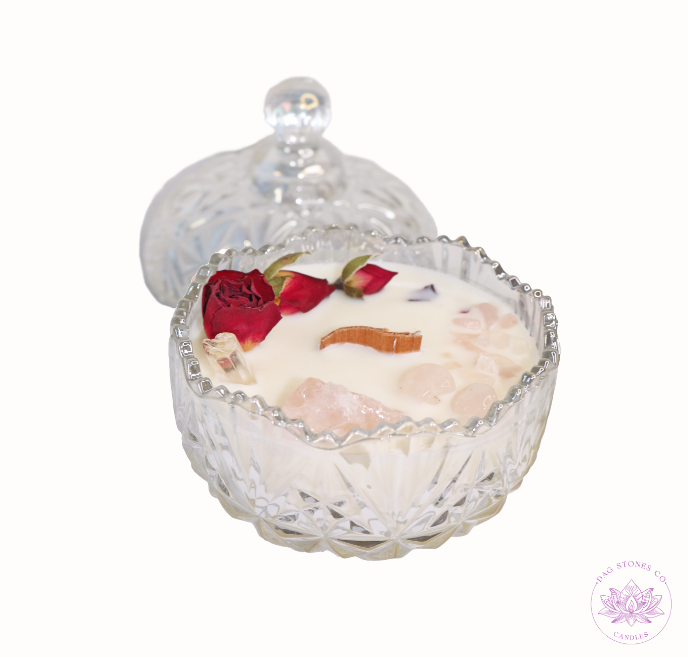 rose bliss candle